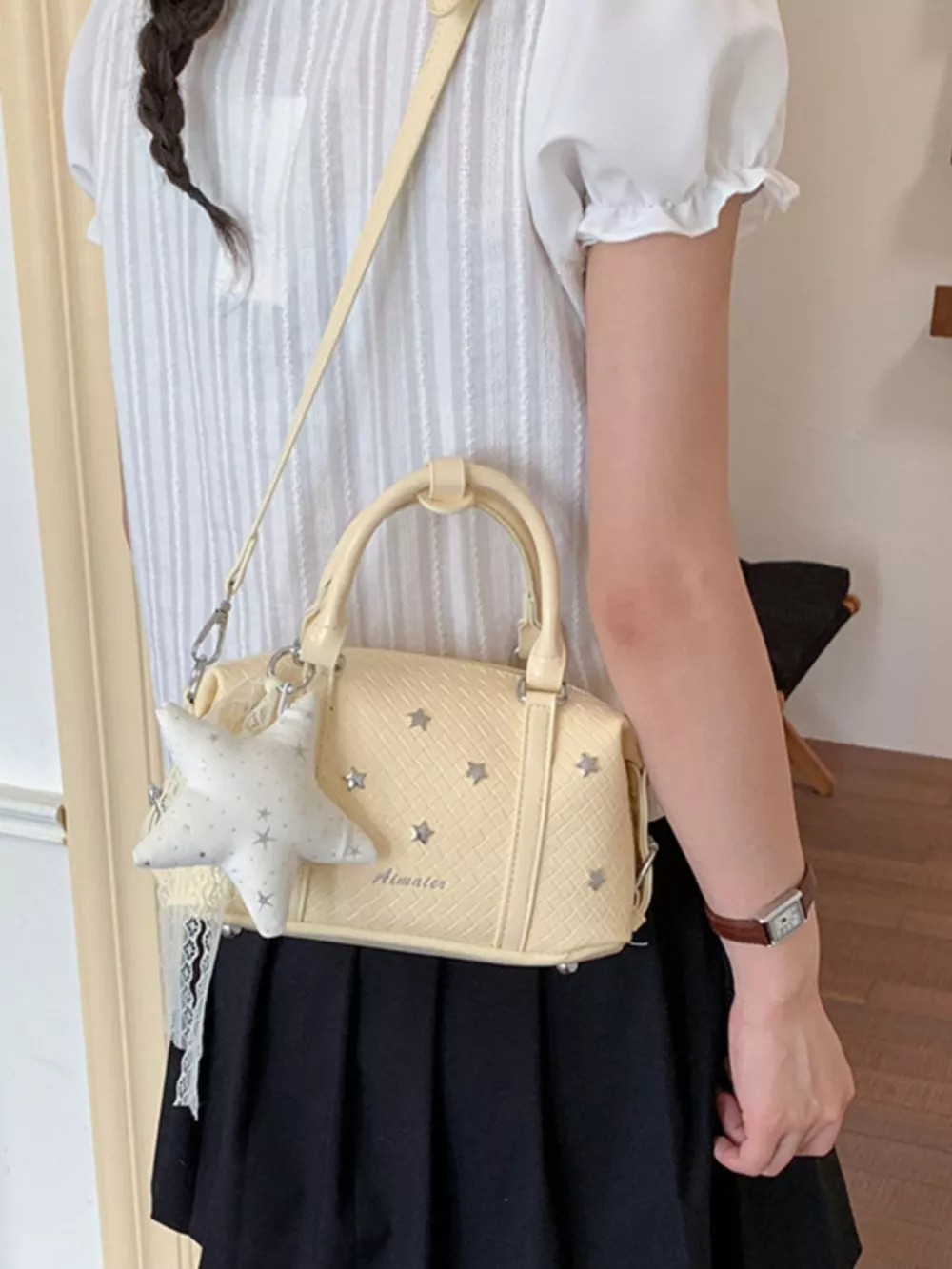 Star-Embellished Crossbody Bag, image 5