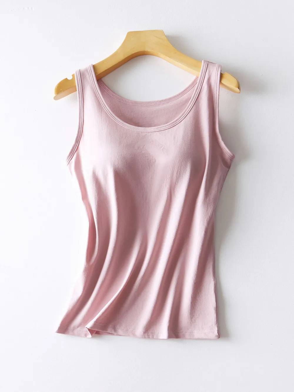 Round Neck Tank with Bra, image 18