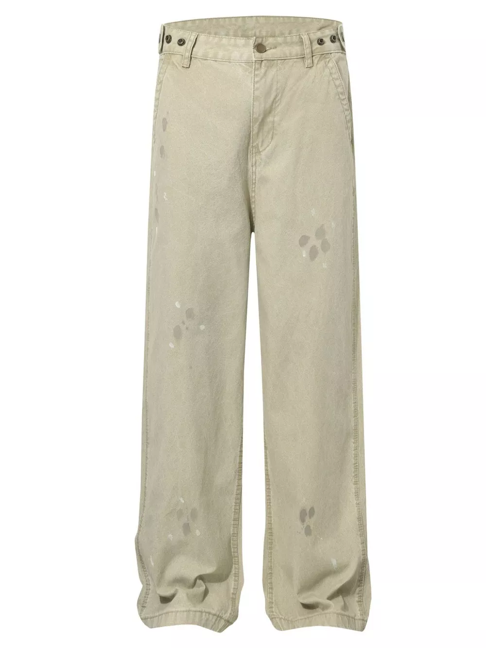 Men's Ink-Splash Loose Fit Pants