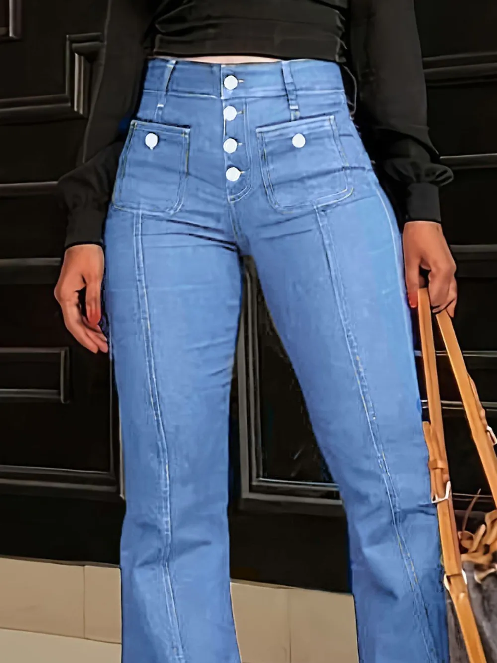 Flare Jeans with Pockets, image 13