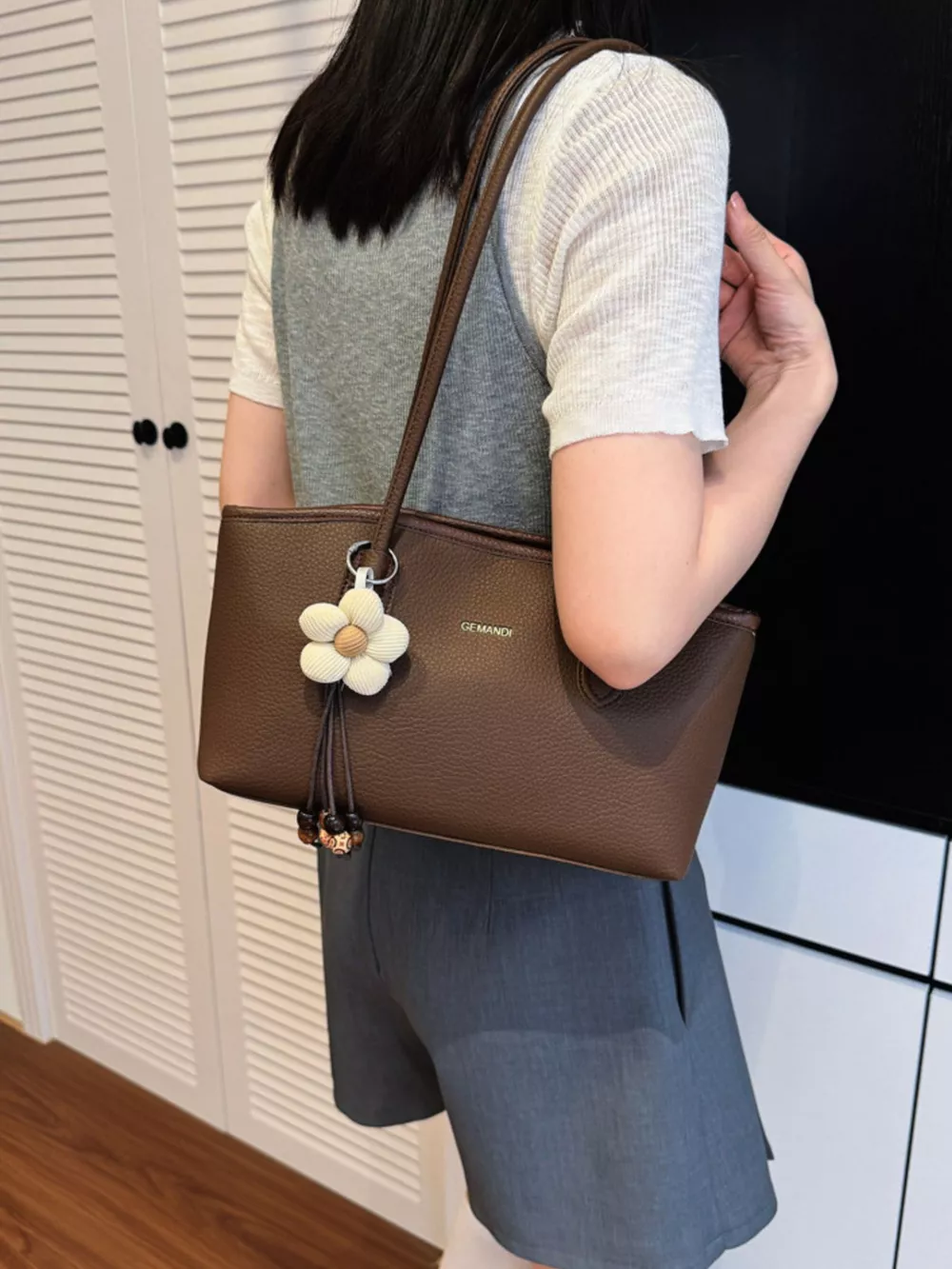 PU Leather Shoulder Bag, image 4