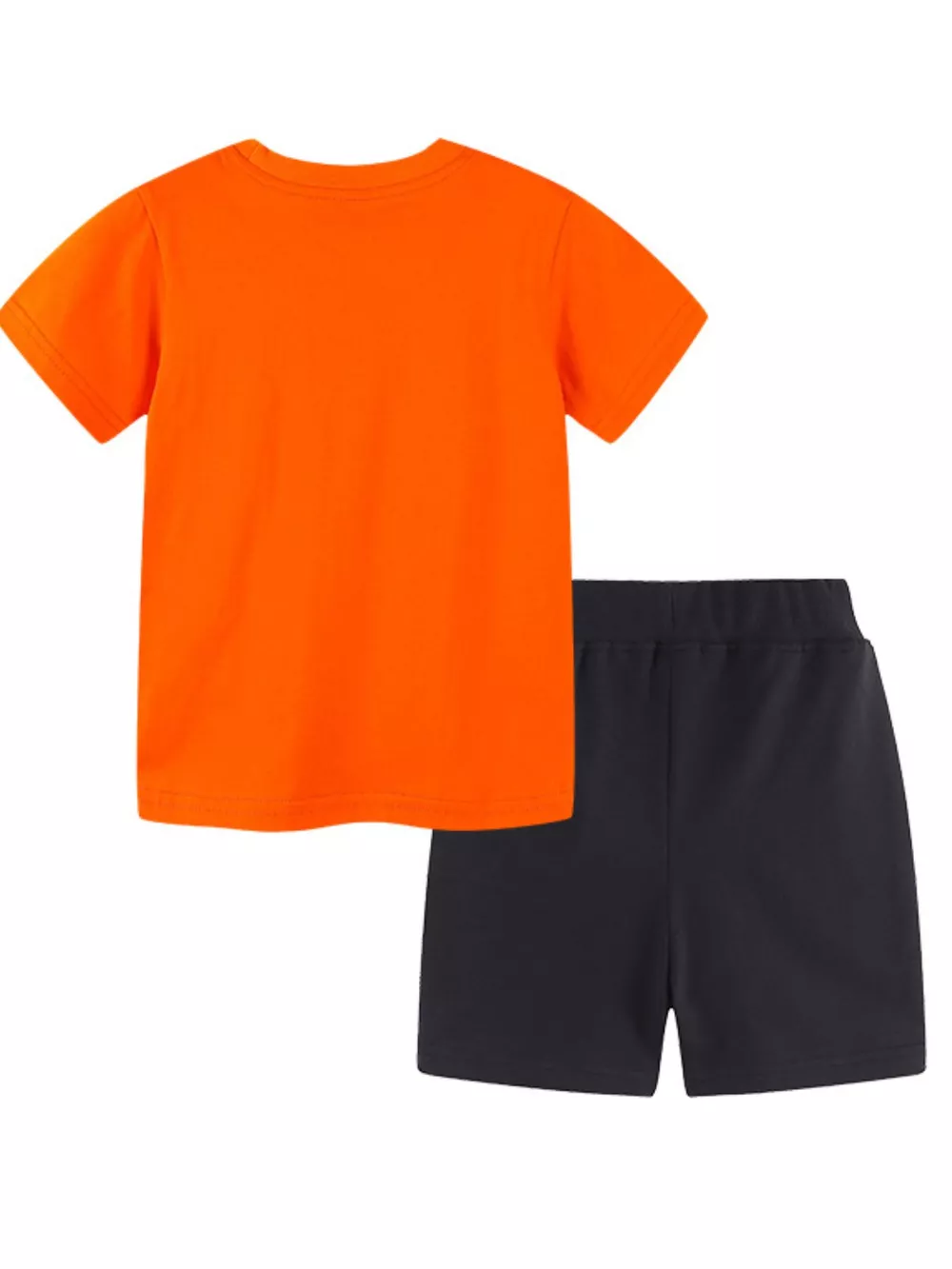 Children's Train Print T-Shirt and Shorts Set, image 4