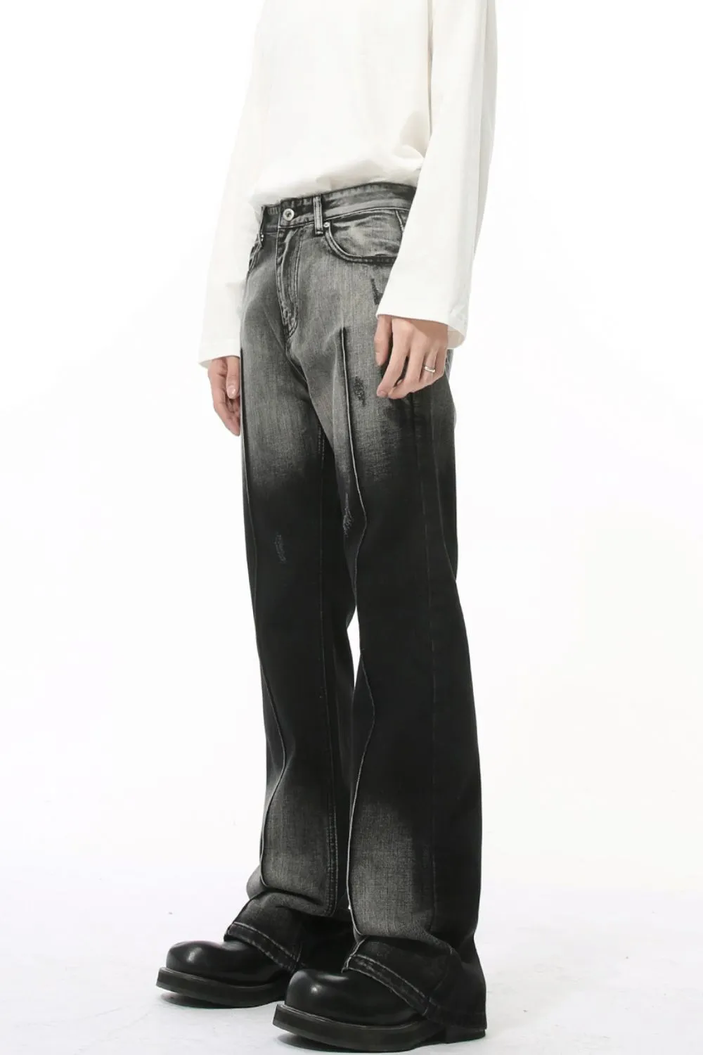 Pocketed High Waist Jeans, image 4