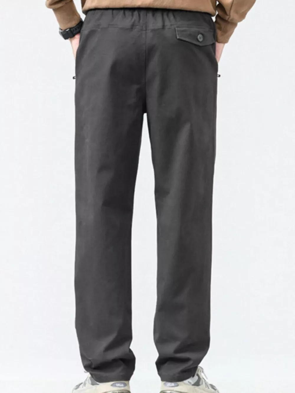 Men's Plus Size Casual Loose Fit Wide Leg Pants, image 3