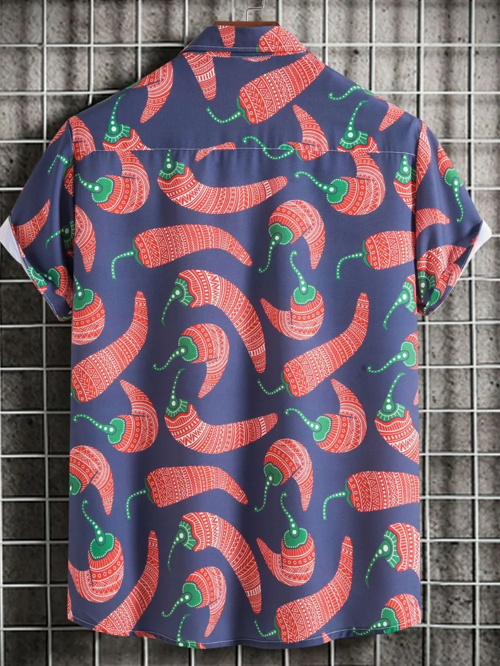 Men's Pepper Printed Button Down Shirt, image 2