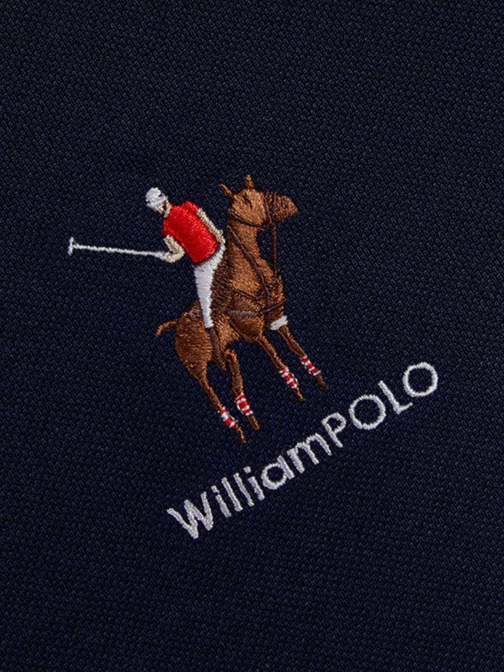 Men's Plus Size Embroidered Short Sleeve Polo Shirt, image 4