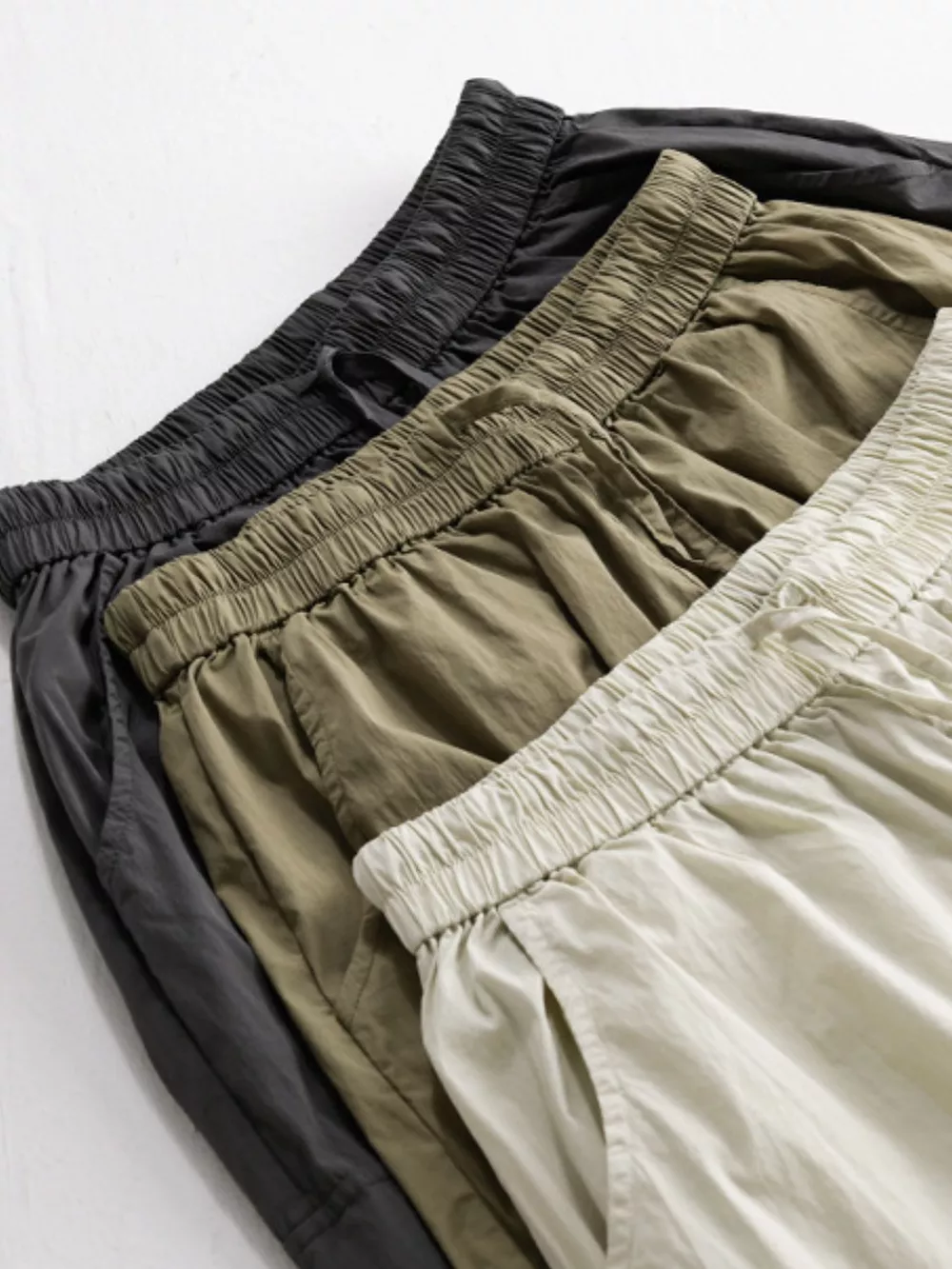 Men's Plus Size Drawstring Wide Leg Pants, image 4