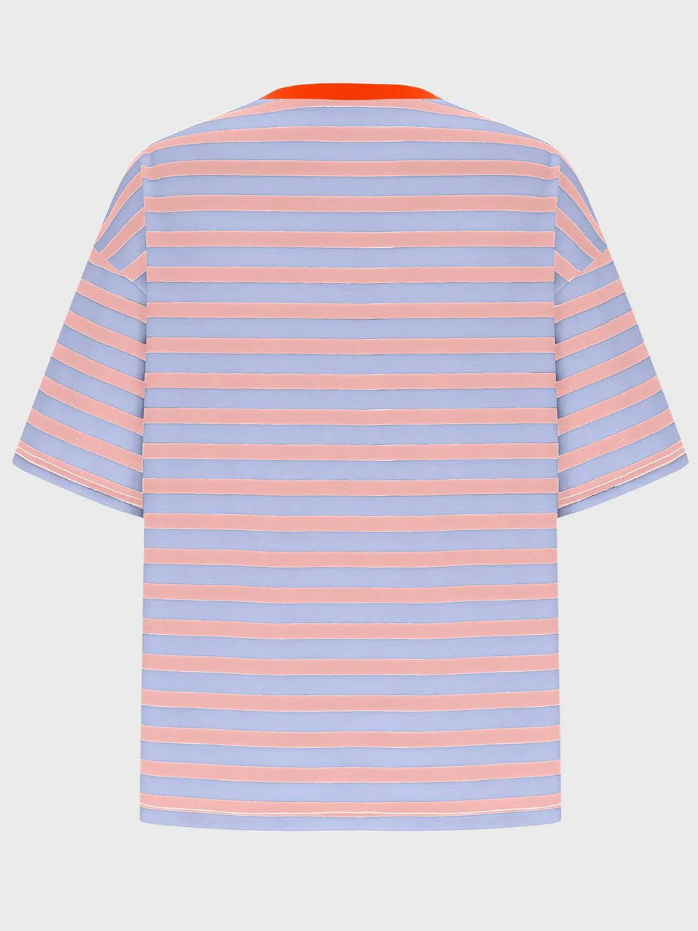Striped Round Neck Half Sleeve T-Shirt, image 31