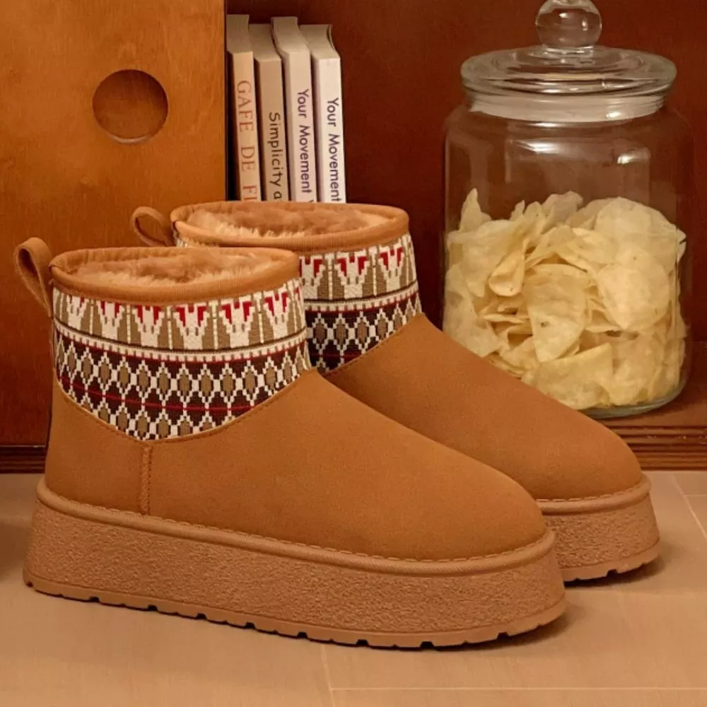 Round Toe Platform Boots, image 6