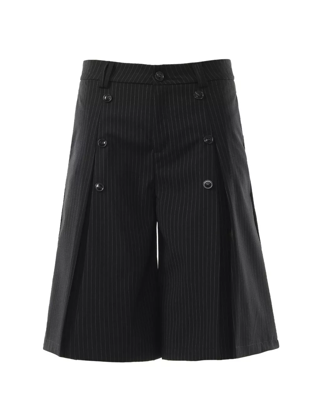 Men's Striped Loose Fit Capris, image 2