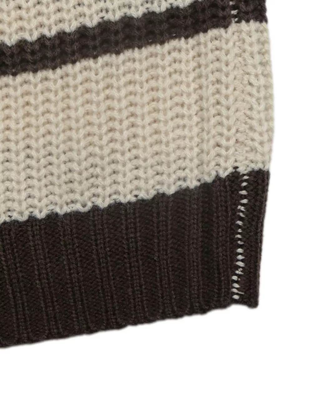 Striped Knit Polo Sweater, image 9