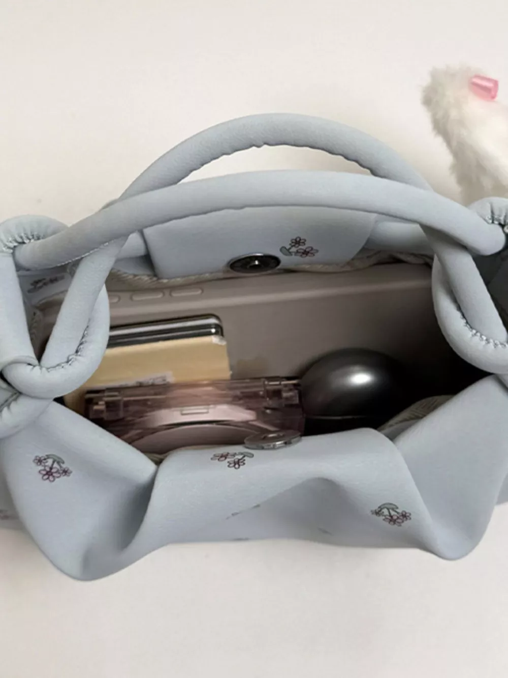 Floral Ruched Crossbody Bag, image 7