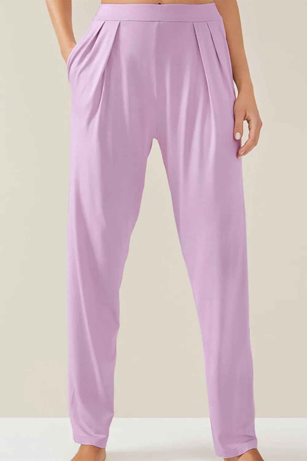 Buttery-Soft Surplice Long Sleeve Top and Pants Set, image 3