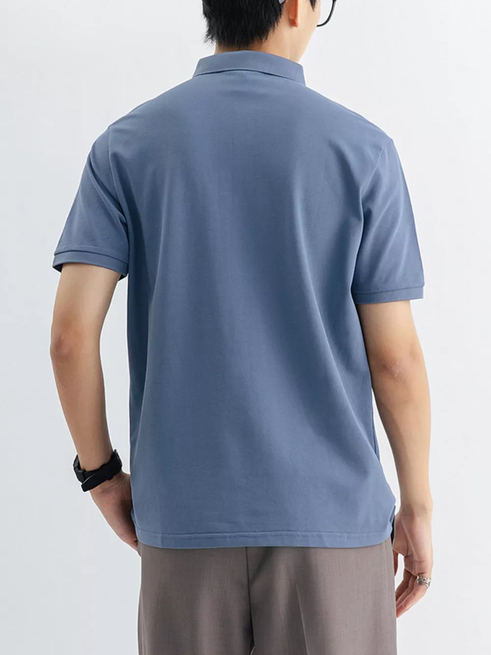 Men's Plus Size Classic Fit Short Sleeve Polo, image 8