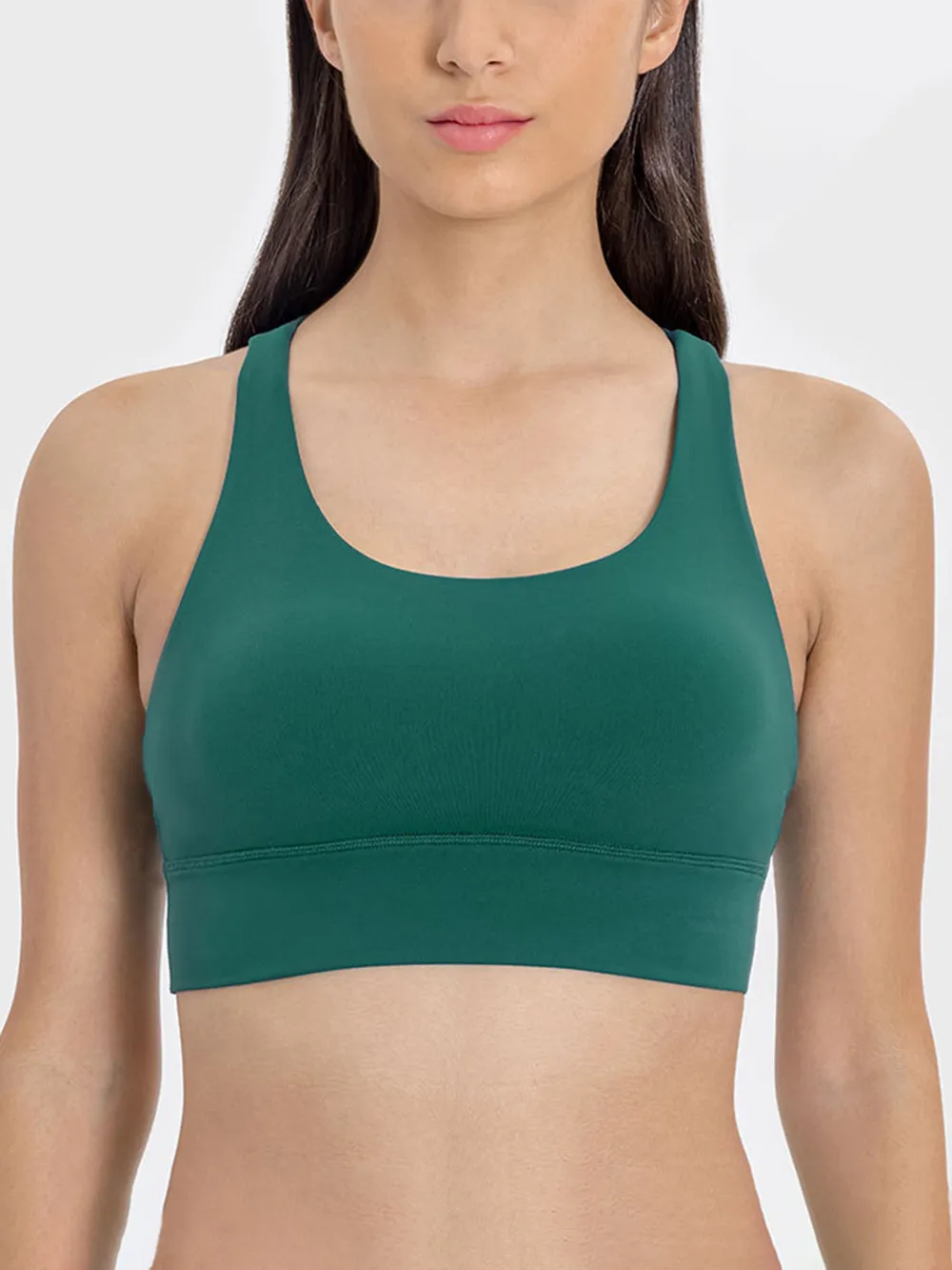 Crisscross Scoop Neck Active Tank, image 34