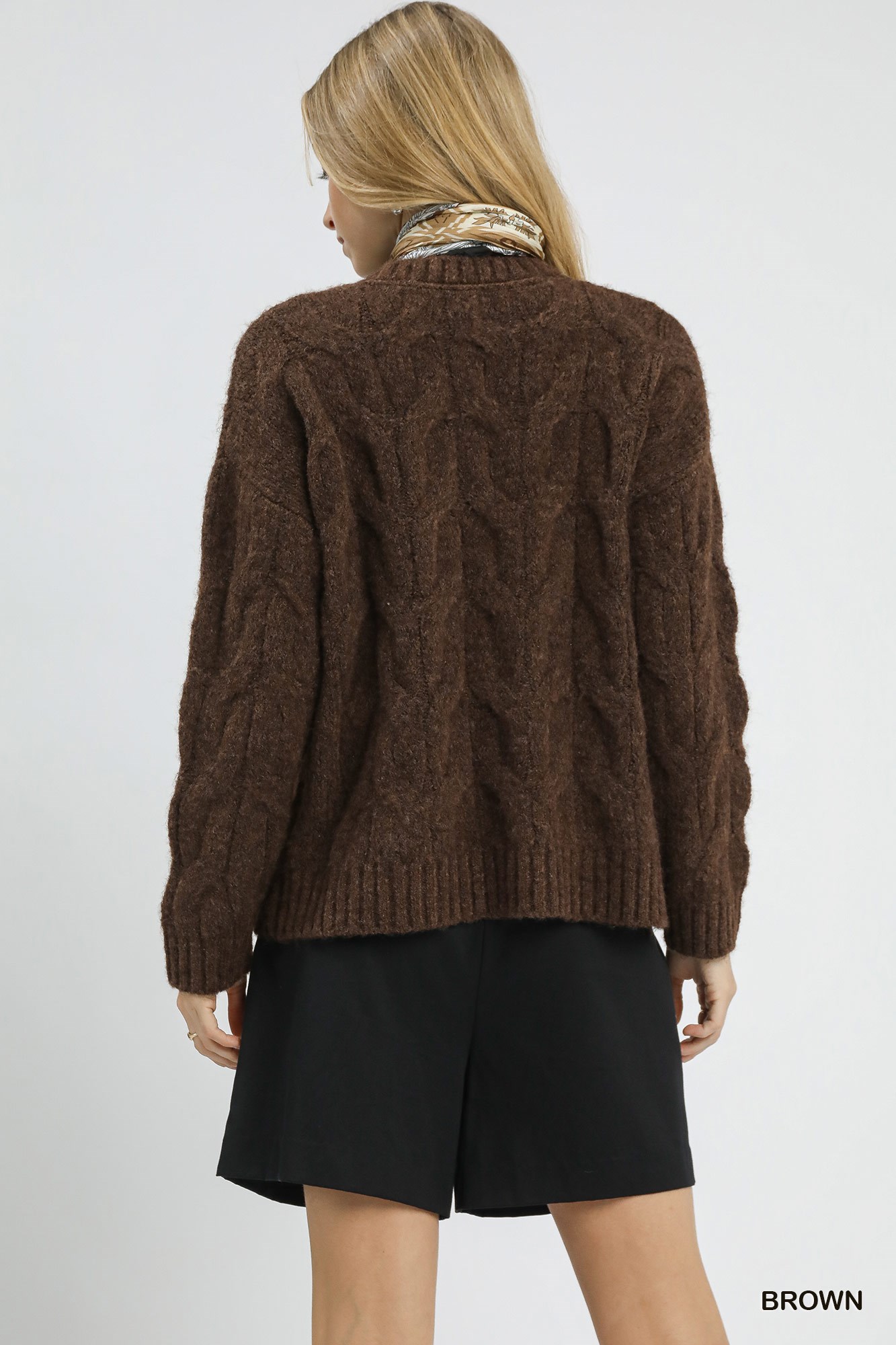 Cable Knit Cozy Sweater, image 4