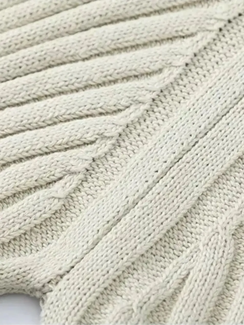 Men's Ribbed Knit Long Sleeve Sweater, image 7