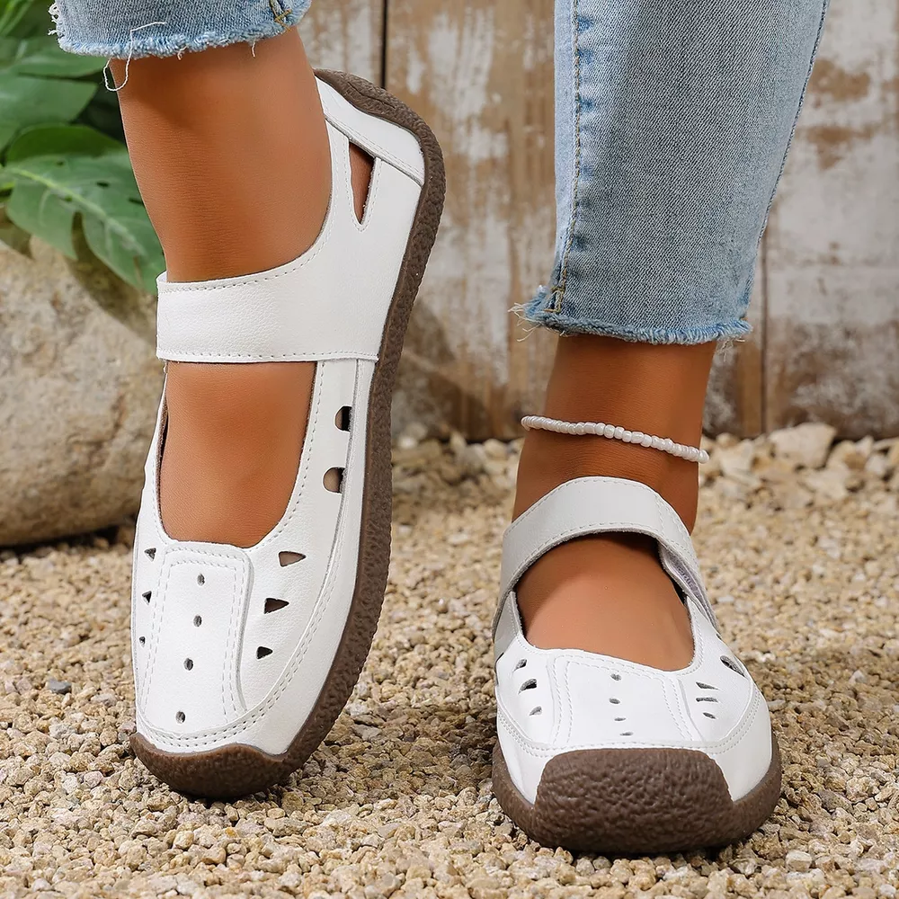 Round Toe Platform Slip-Ons, image 4