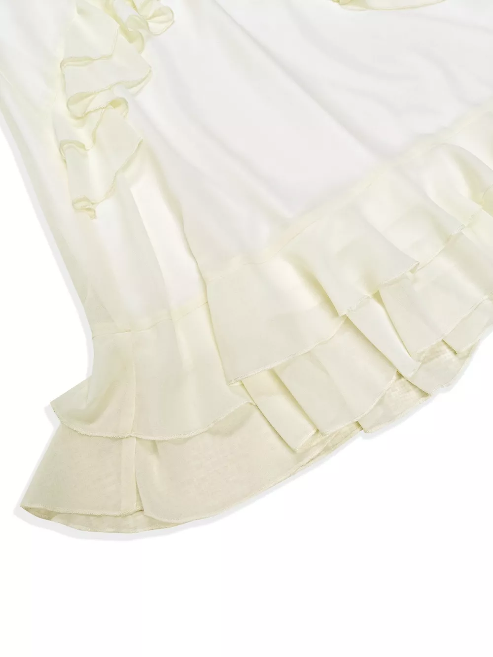 Ruffle Trimmed Long Sleeve Mini Dress, image 11