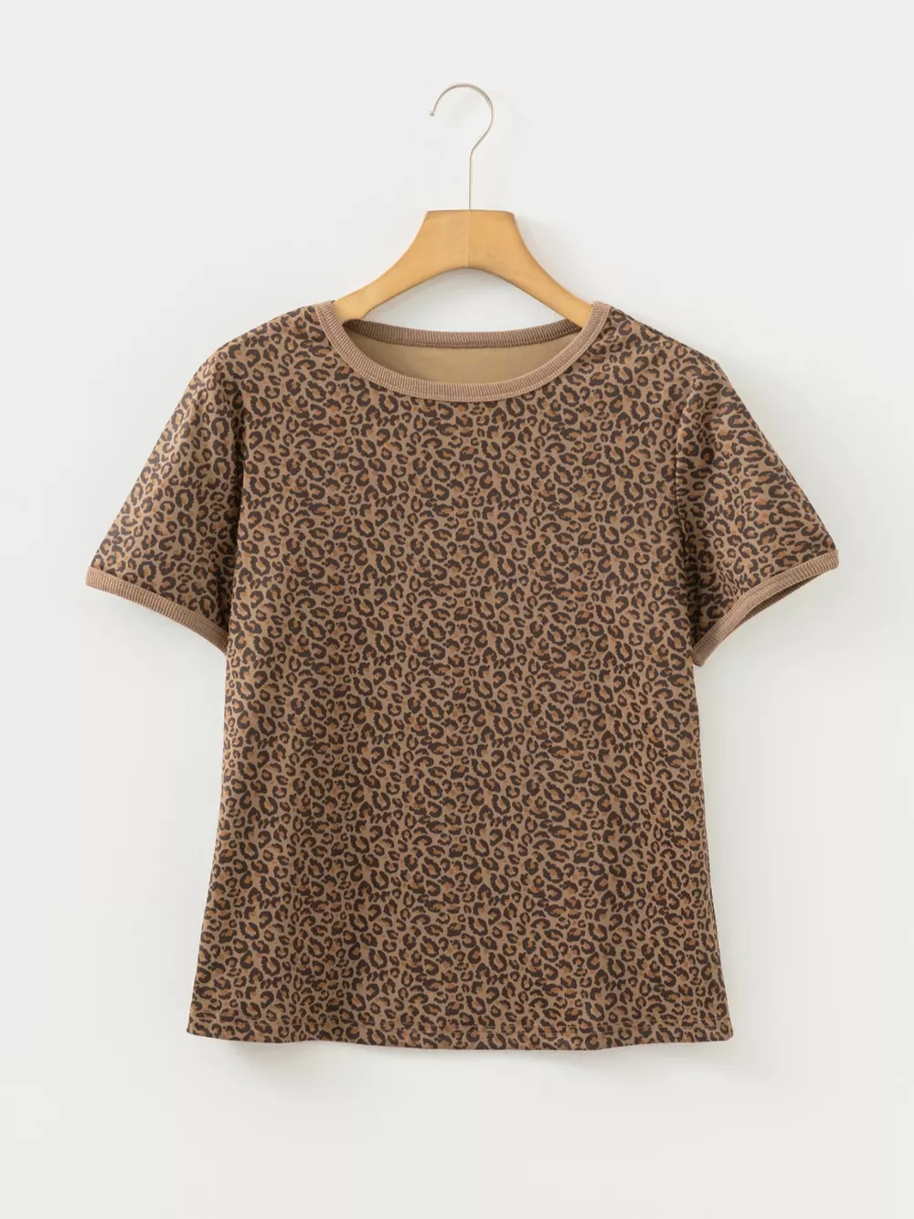 Leopard Print Relaxed Fit T-Shirt, image 7