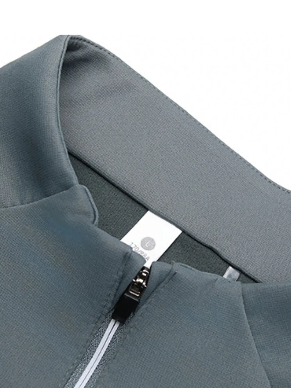 Men's Plus Size Quarter-Zip Active Long Sleeve T-Shirt, image 5