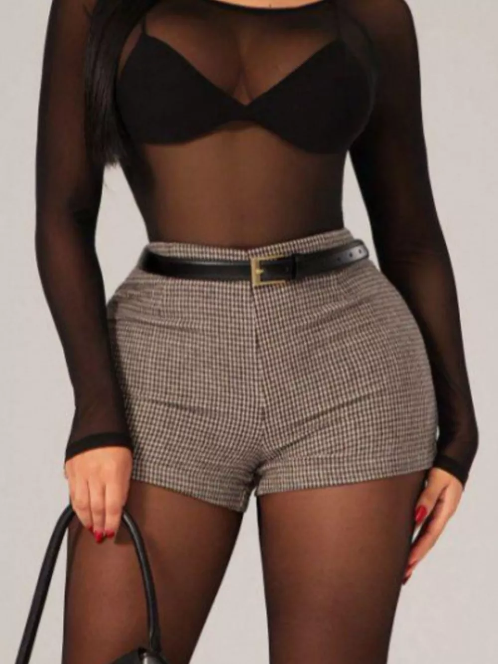 High-Waisted Shorts, image 3