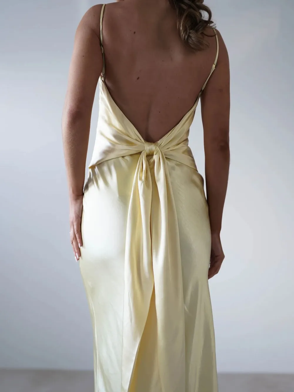 Satin Backless Cami Dress, image 17