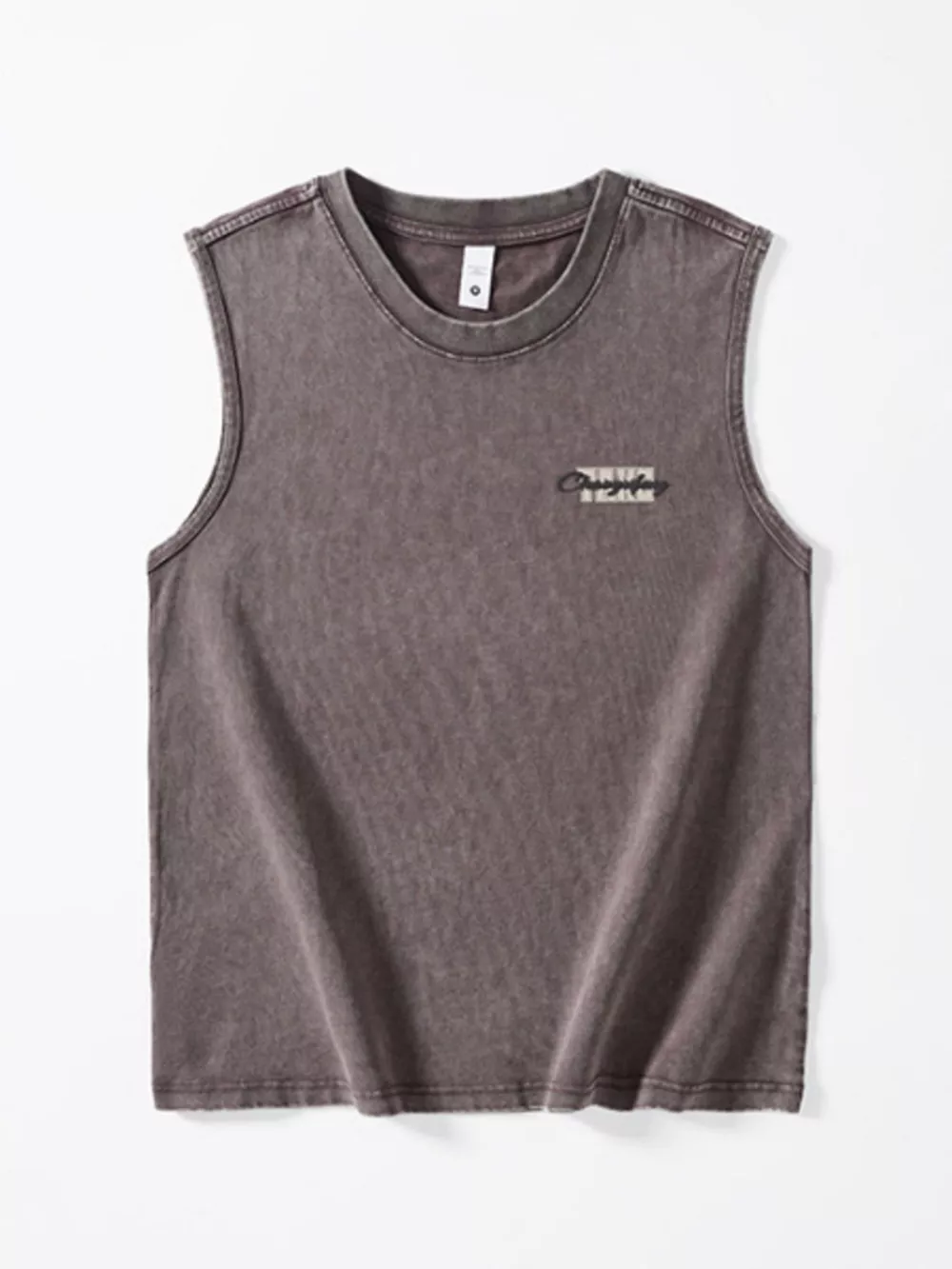 Men's Plus Size Round Neck Tank, image 9