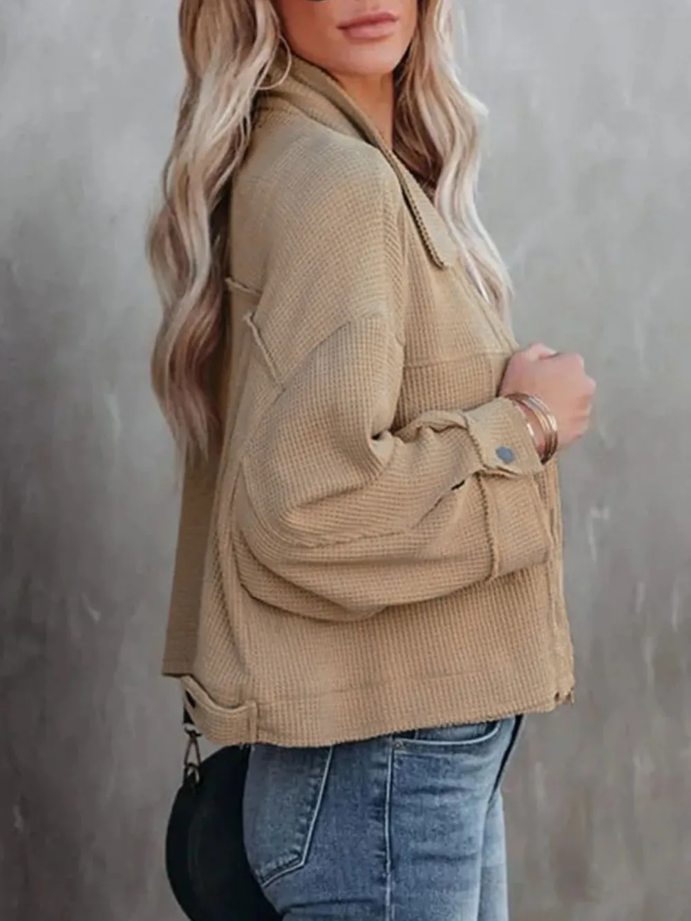 Button Up Long Sleeve Jacket, image 23