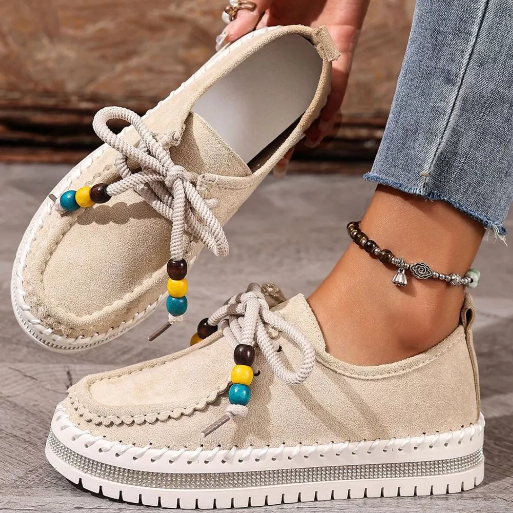 Round Toe Platform Loafers, image 9