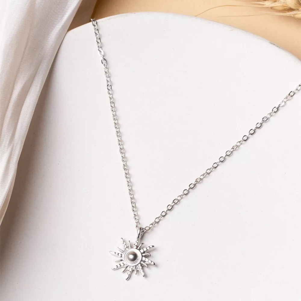 Sunburst Pendant Necklace, image 6
