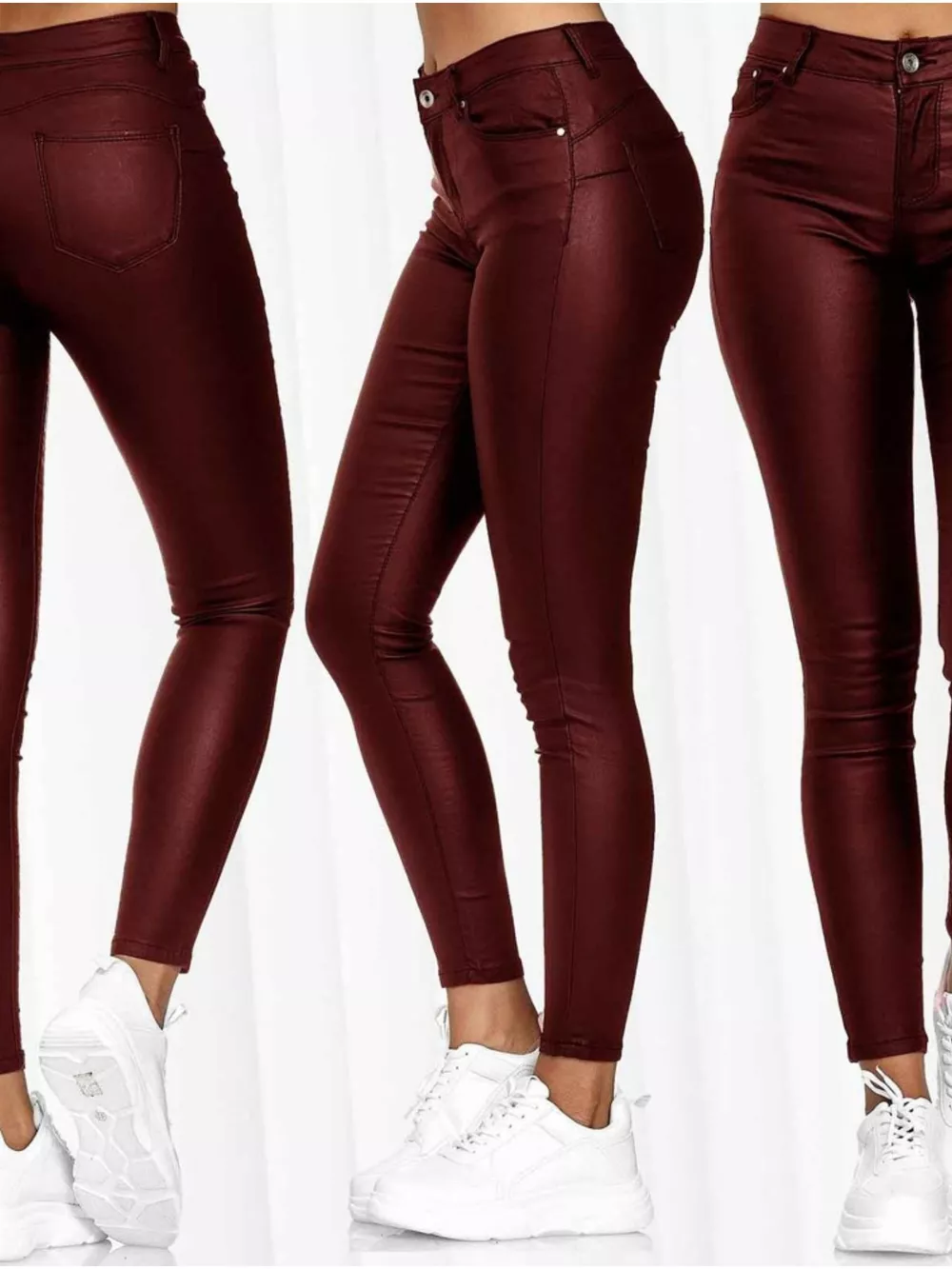 Full Size High-Waisted Skinny Pants Plus Size, image 6