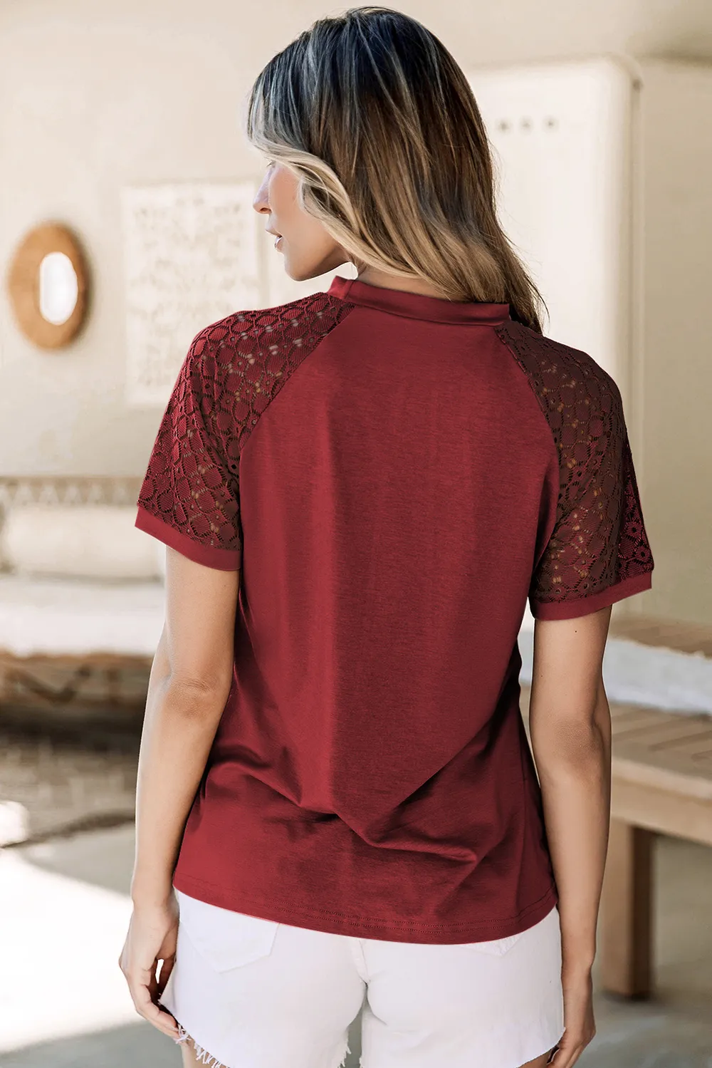 Round Neck Short Sleeve T-Shirt, image 21