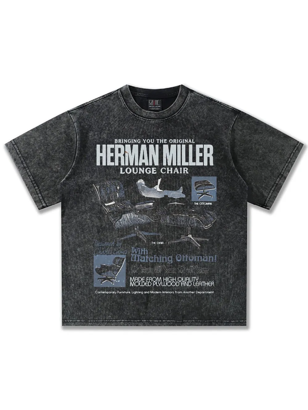 Men's Graphic Round Neck Short Sleeve T-Shirt, image 7