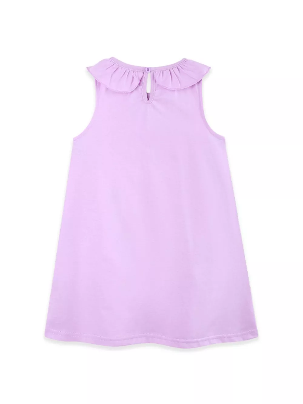Children's Ruffle Collar Floral A-Line Dress, image 5