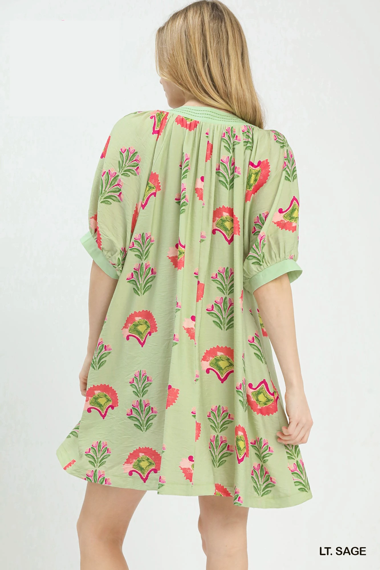 Abstract Print Mini Dress, image 3