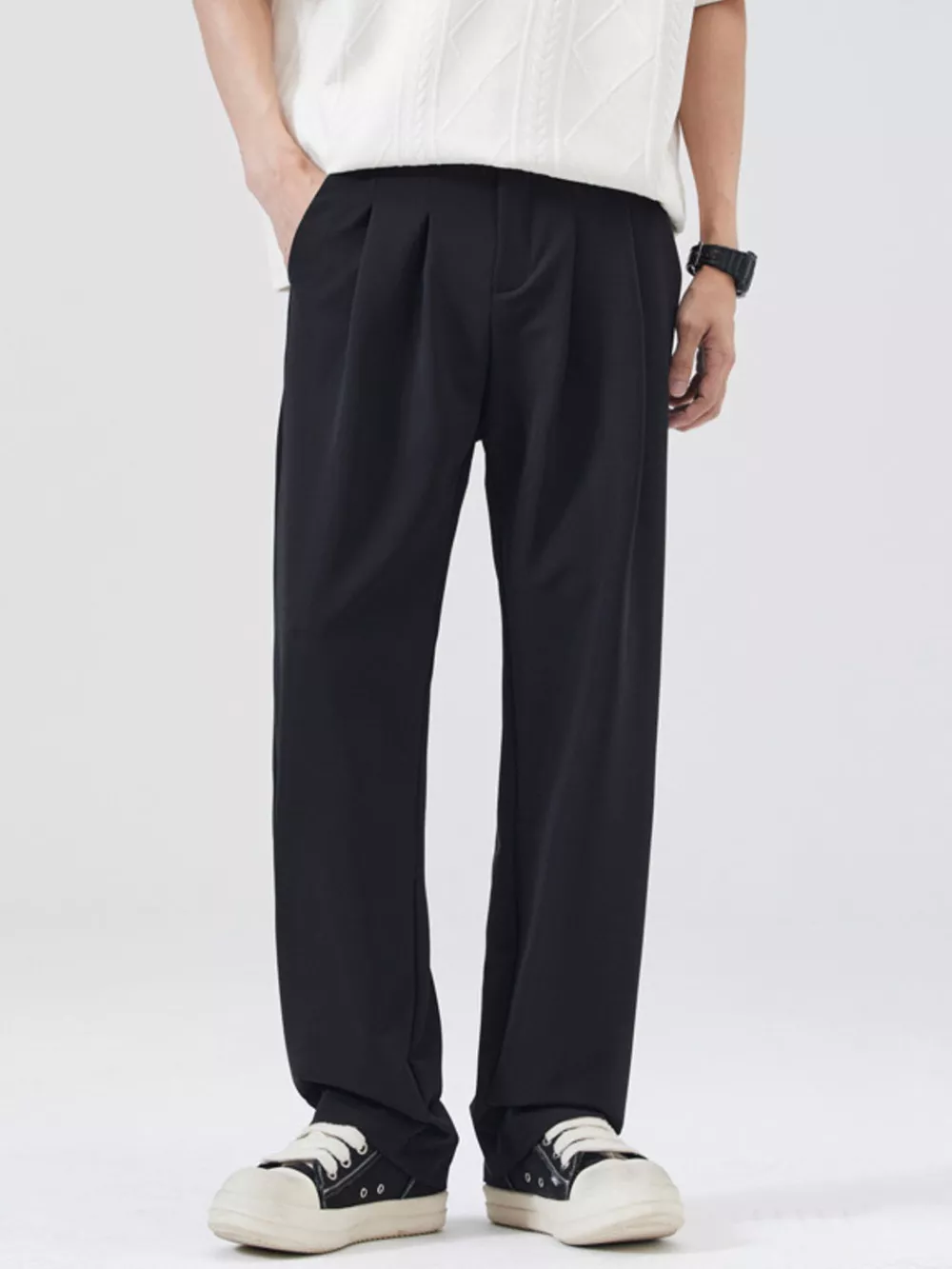 Men's Full Size Relaxed Fit Casual Pants Plus Size, image 2