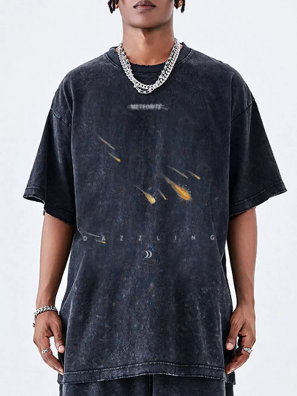 Men's Round Neck Half Sleeve T-Shirt, image 3