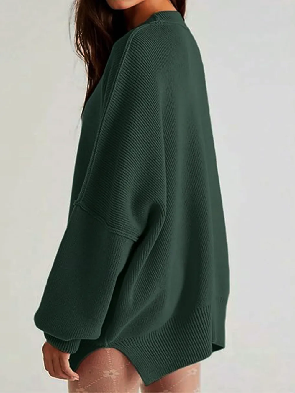 Round Neck Long Sleeve Sweater, image 17