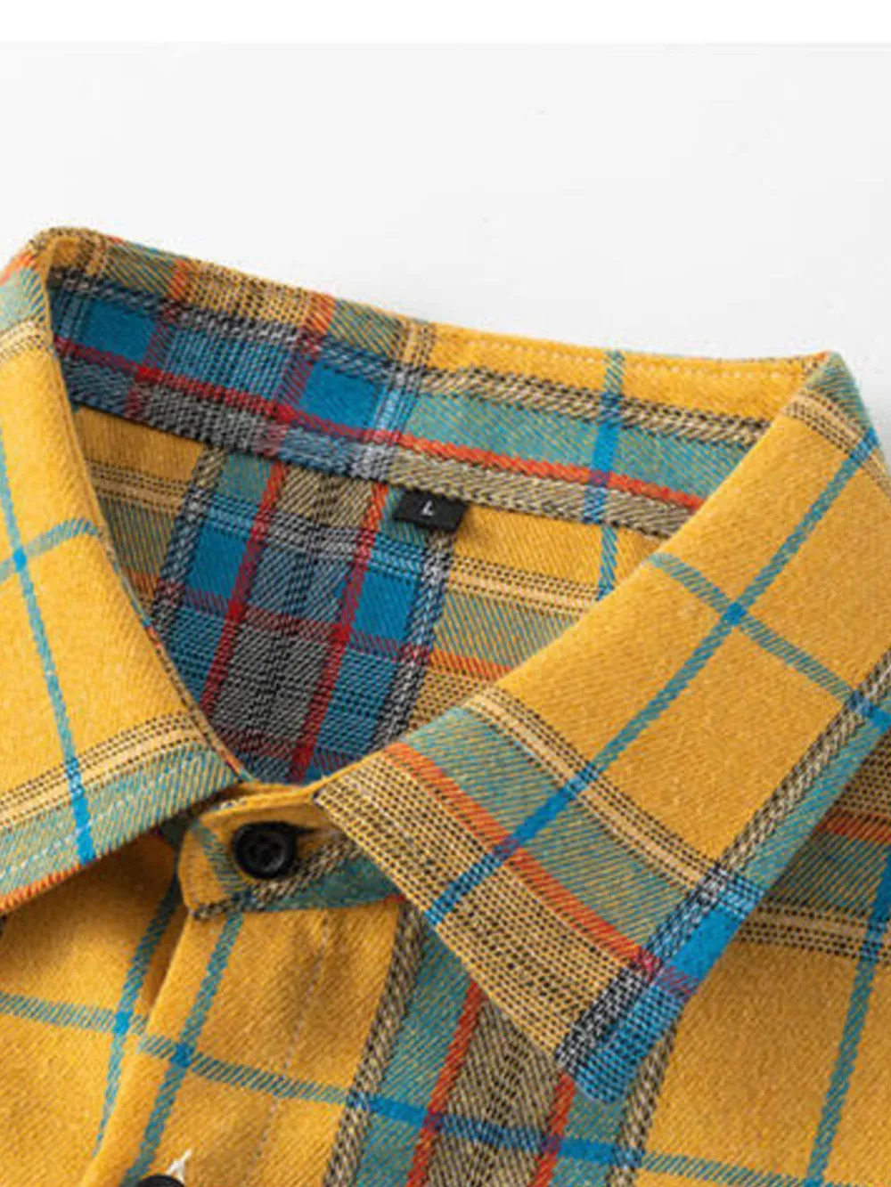 Men's Plus Size Button Up Long Sleeve Shirt, image 8