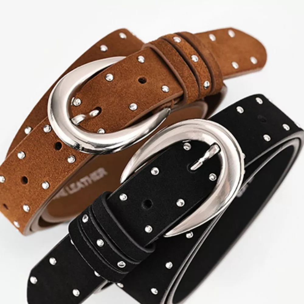 Adjustable Fit Studded Belt, image 3