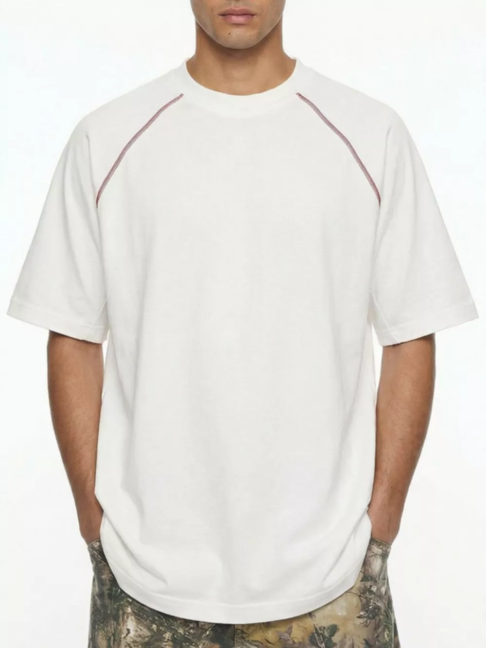 Men's Round Neck Short Sleeve T-Shirt, image 7