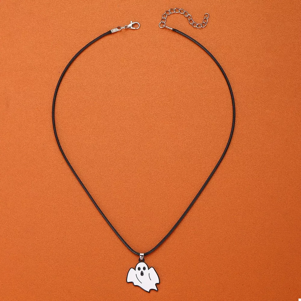 Halloween Ghost Pendant Necklace, image 6