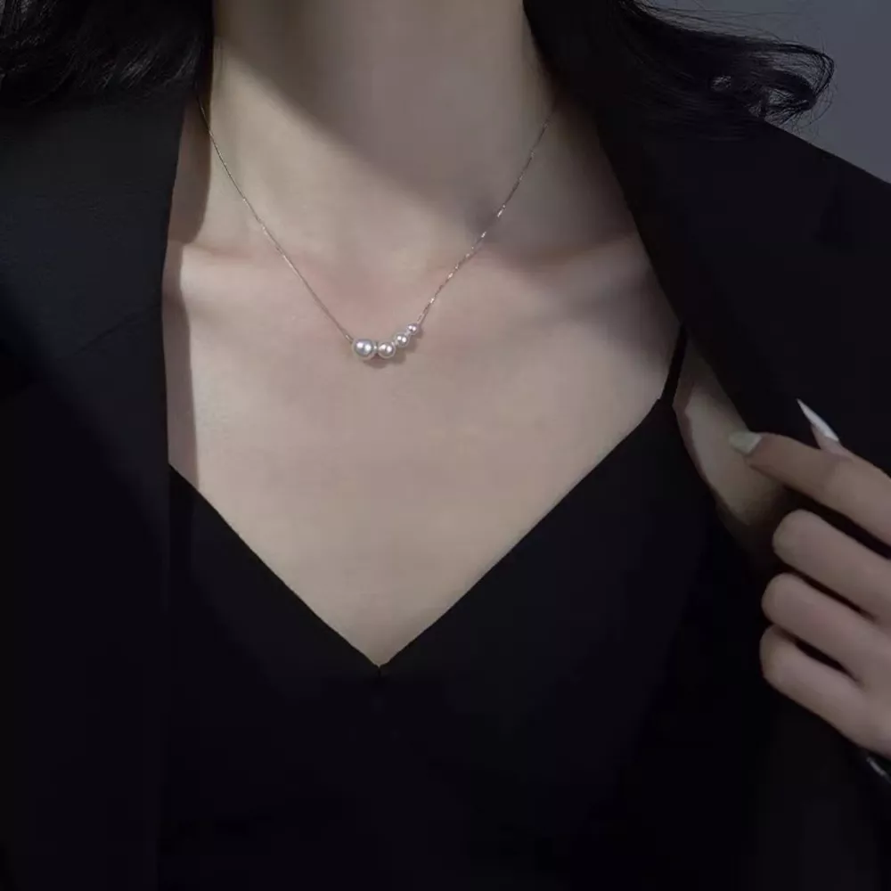 Pearl 925 Sterling Silver Necklace