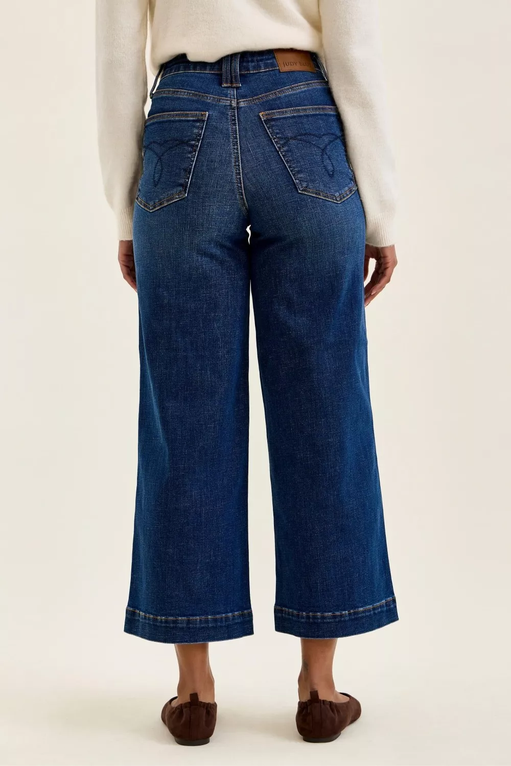 High Waist T.C. Claudia Ankle Wide Jeans, image 3