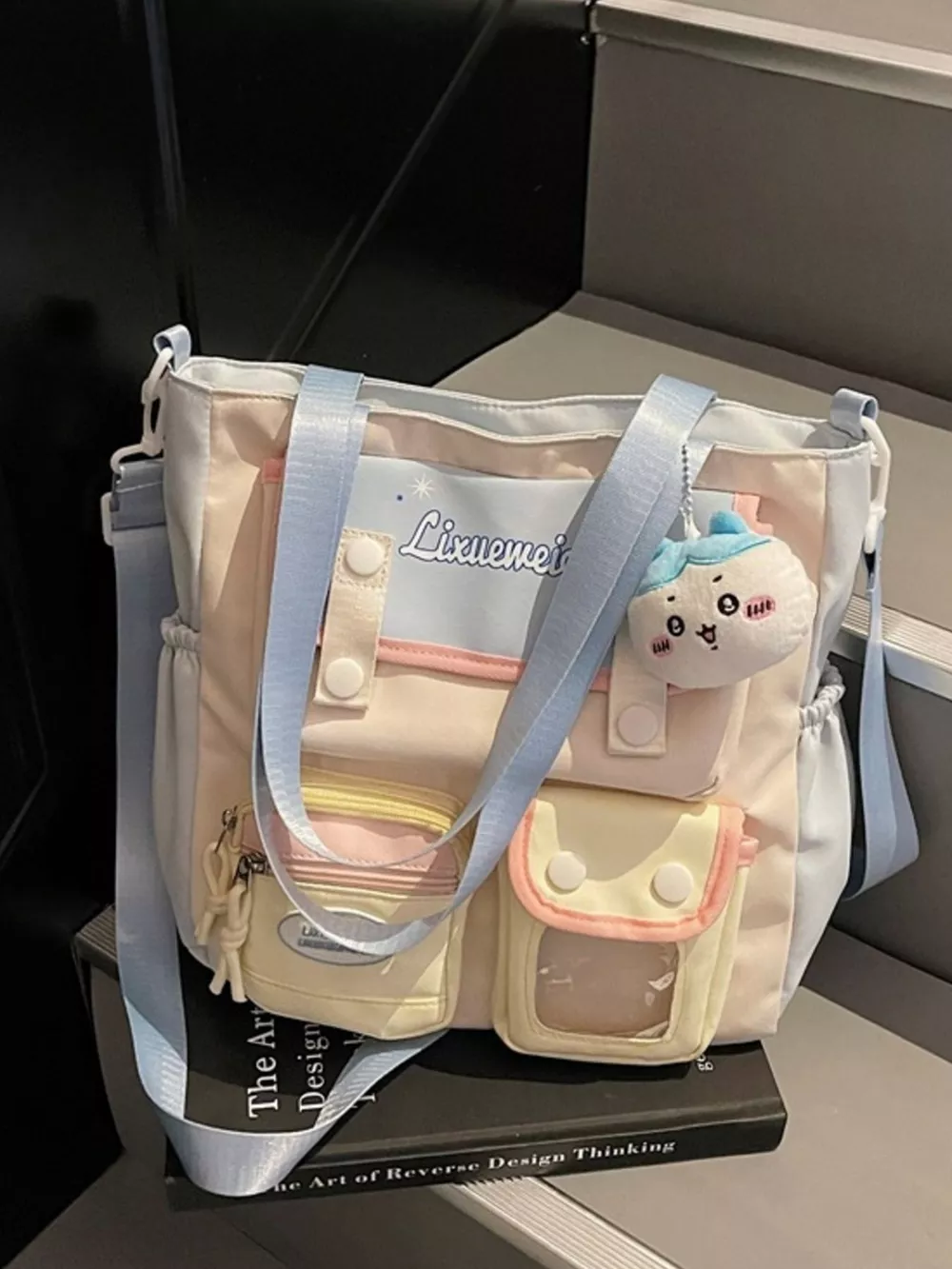 Multi-Pocket Shoulder Bag, image 4
