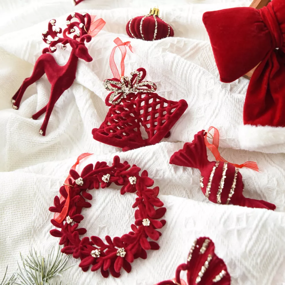 Christmas Velvet Hanging Ornament, image 3