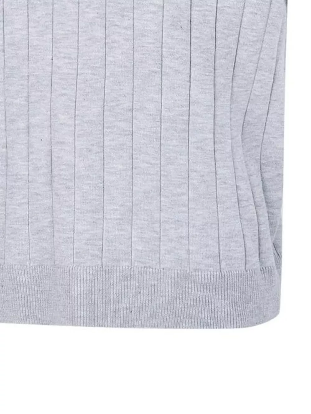 Men's Textured Knit Polo Shirt, image 3