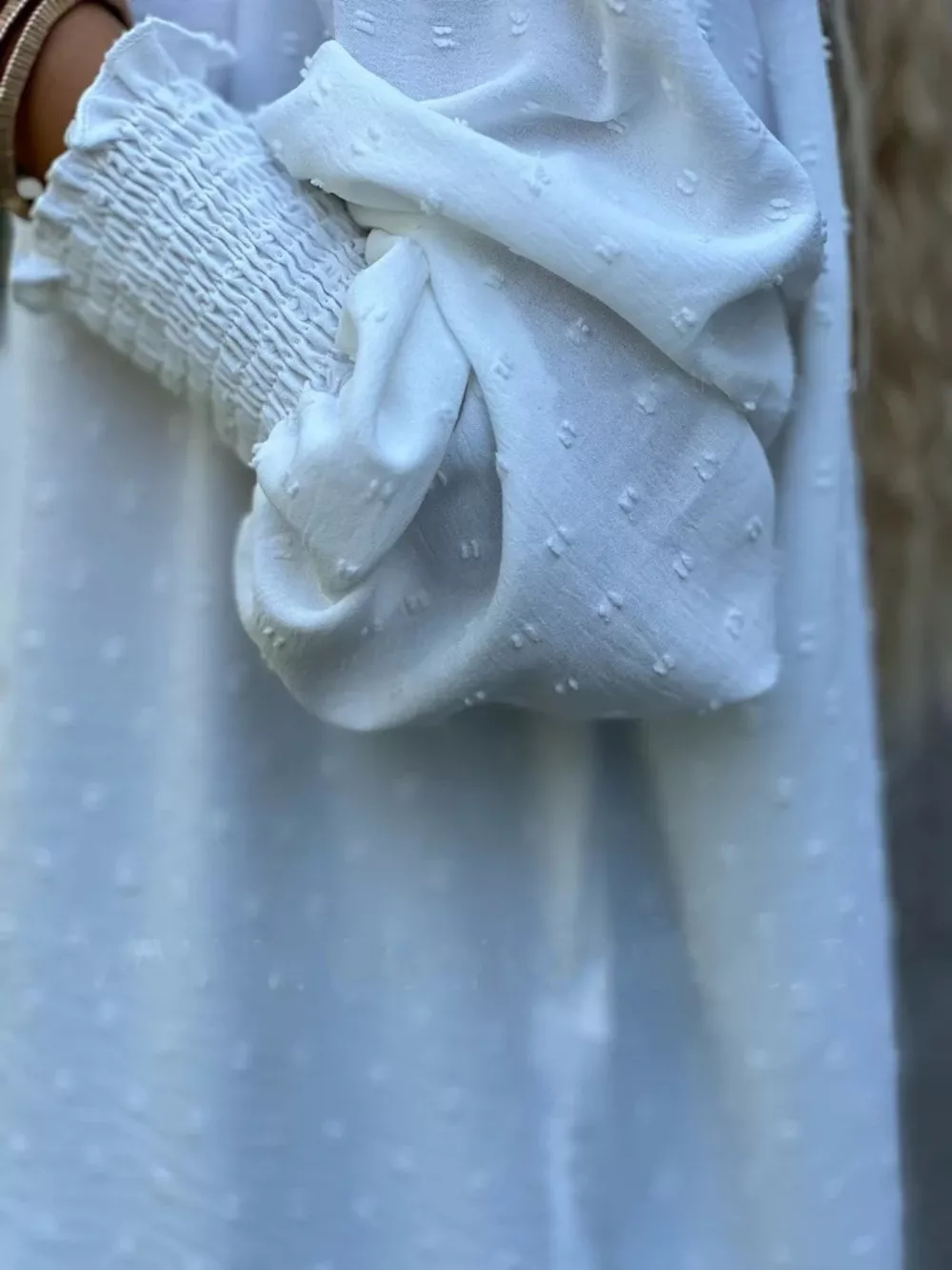 Swiss Dot Button Down Shirt, image 4