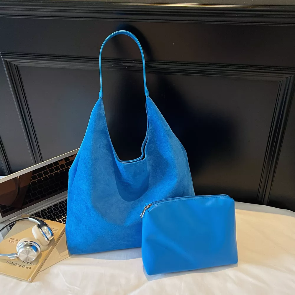 Solid Color Shoulder Bag, image 4